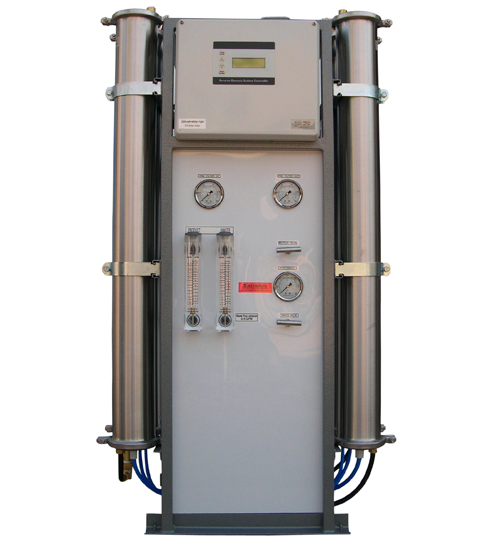 Frame mount commercial reverse osmosis system